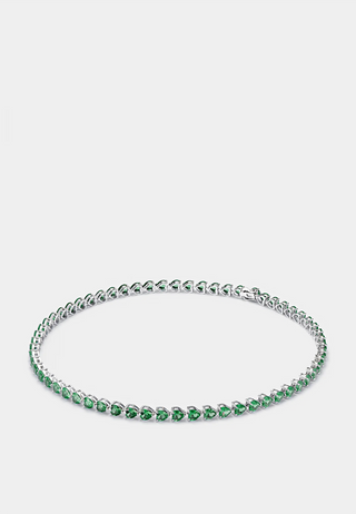 Hatton Labs Heart Tennis Chain Green