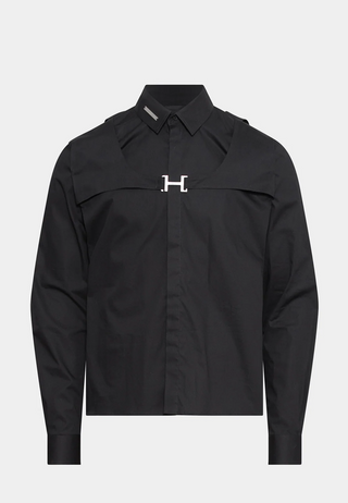 Heliot Emil Regalia Longsleeve Shirt Black