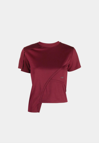 Heliot Emil Deconstructed T-Shirt Blood Red