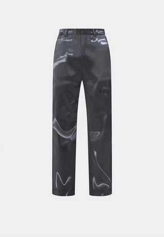 Heliot Emil  Liquid Metal Trousers Metal