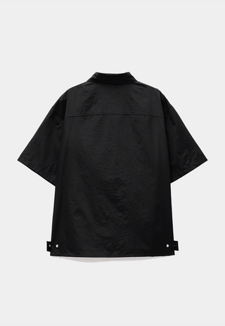 Heliot Emil S/S Nylon Shirt W.
Carabiner Black