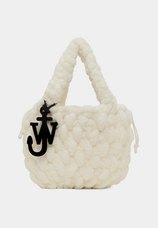 Jw Anderson Small Blanket Shopper Off White