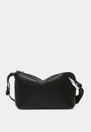 Jw Anderson The Jwa Corner Small Crossbody Black