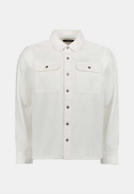KSUBI Scorpio Shirt Whiteout Jacket - White