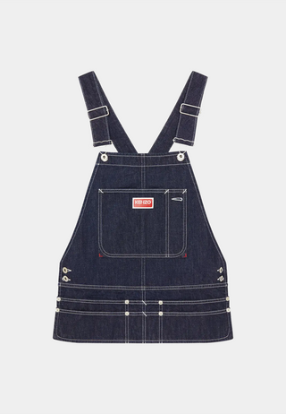 Kenzo Rinse Dungaree Top Rinse Blue