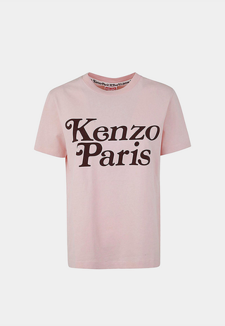 Kenzo Loose Fit T-Shirt 34 Faded Pink