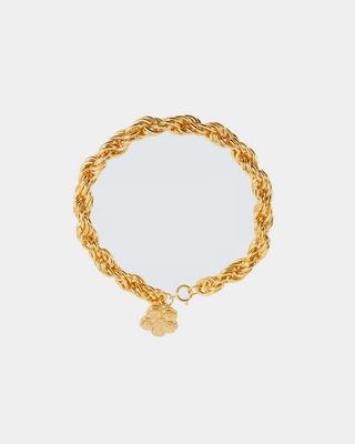 Kenzo Rope Chain Necklace Or Gold