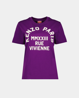 Kenzo Rue Vivienne Loose T-shirt Purple