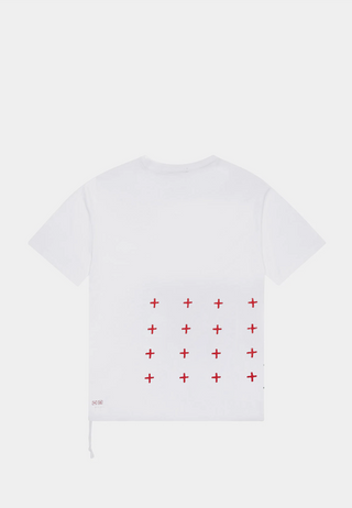 Ksubi 4X4 Biggie Ss Tee White/Red White