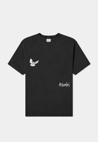 Ksubi Flight Kash Ss Tee Jet Black