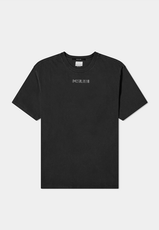 Ksubi Stealth Biggie Ss Tee Jet Black