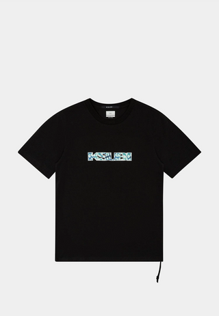 Ksubi Portal Biggie Ss Tee Jet Black Black