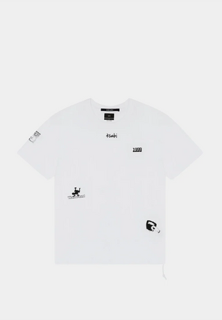 Ksubi Zine Kash Ss Tee Tru White