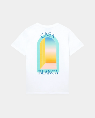 Casablanca L'Arc Colore Printed T-Shirt Black