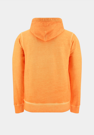 Marcelo Burlon Sunset Cross Regular Hoodie Orange Red