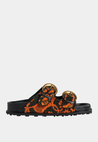 Marine Serre Oriental Towels Sandal Oriental Oriole