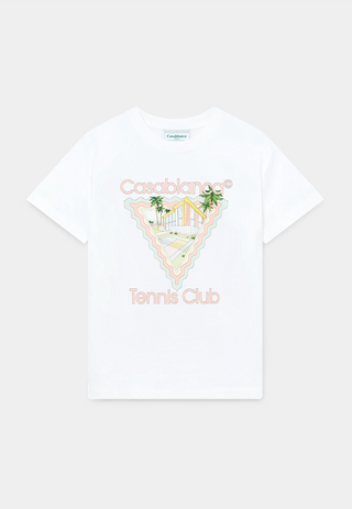 Casablanca Maison De Reve Printed T-Shirt White