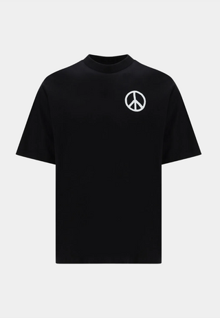 Marcelo Burlon County Peace Over T-Shirt - Black/White