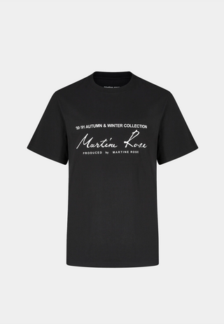 Martine Rose  Classic S/S T-Shirt Black