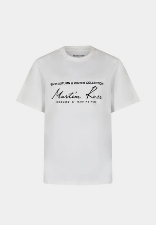 Martine Rose  Classic S/S T-Shirt White