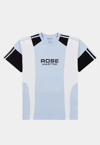 Martine Rose Oversized Panelled T-Shirt Bwhibl/ Blue, White Black