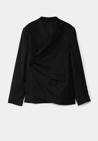 Martine Rose Oversized Wrap Jacket Black-White