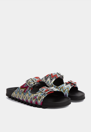 Missoni Milano Sandals Rainbow Multi