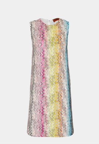 Missoni Milano Medium Length Short Rainbow Multi