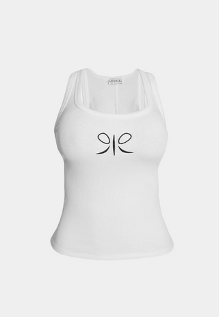 Rendoll Monogram Tank Top White