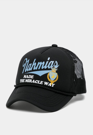 Nahmias Miracle Way Foam Trucker Hat - Blue/Black