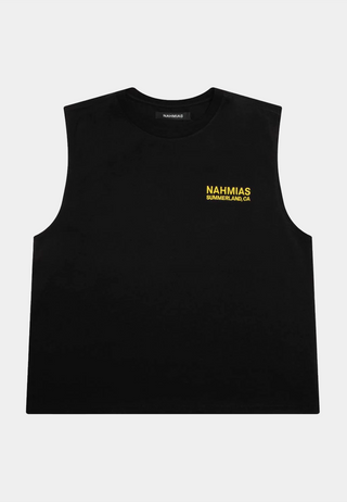 Nahmias Landscape Muscle T-Shirt Vintage
Black