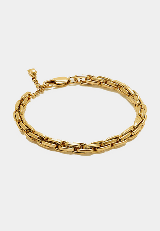 Orelia Luxe Interlocking Link Chain Brace EA Gold