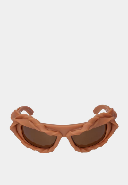 OTTOLINGER Twisted Sunglasses - Brown