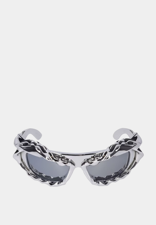 OTTOLINGER Twisted Sunglasses - Silver