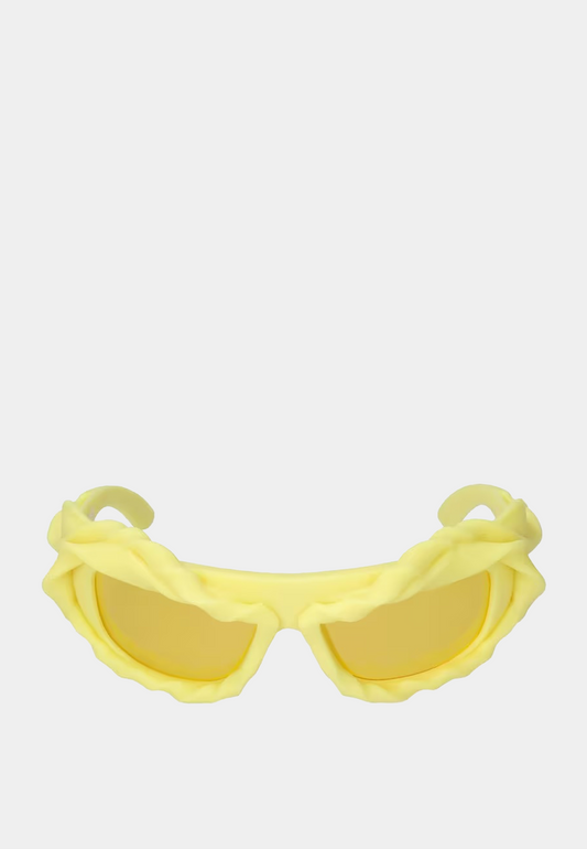 Ottolinger Twisted Sunglasses Yellow