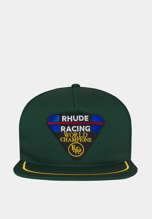 RHUDE Racing Champs Hat - Green