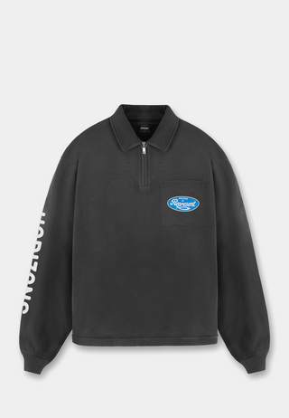 Represent Classic Parts Quarter Zip Aged Black