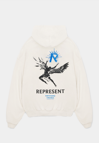 Represent Icarus Hoodie 0 Flat White