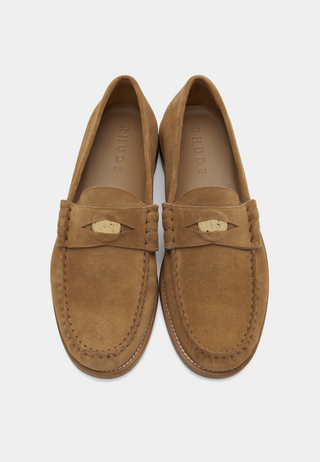 Rhude Penny Loafer Suede Tan