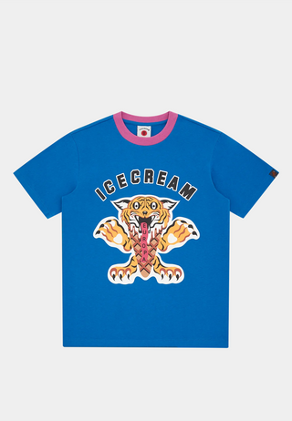 Bbc Tiger T-Shirt Blue