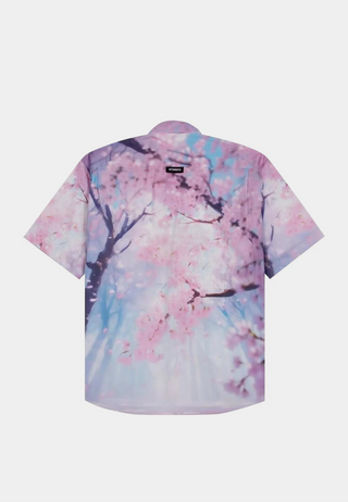 Vetements Anime Short Sleeved Shirt Blue/Pink