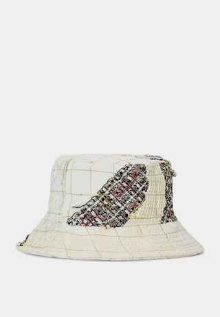 Who Decides War Tweed Patch Work Bucke T Hat Cloud