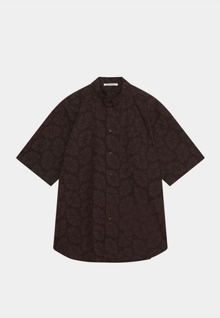 Wood Wood Aaron embroidery ss shirt - 2526 Brown
chocolate