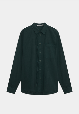 Wood Wood Aster Shirt - 8007  Forest
green