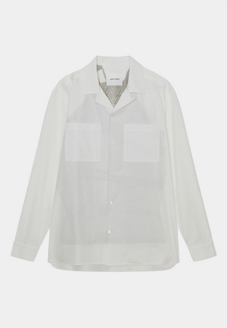 Wood Wood Dylan Internal Print Shirt - White