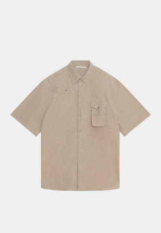 Wood Wood Jaxson Fisherman Shirt Khaki