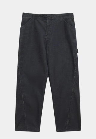 Wood Wood Wilson Twisted Seam Trousers - Envy green