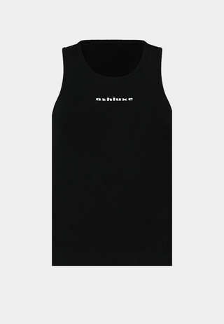 Ashluxe Logo Tank Top - Black