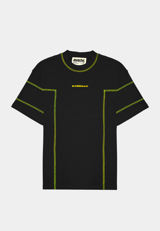 Ashluxe Double Threaded T-shirt Black Yellow