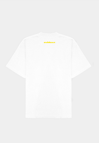 ASHLUXE Graphics Print T-shirt - White